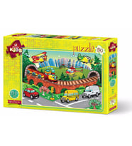 Art Puzzle Kids 50 Parça Taşıtlar ve Trafik Çocuk Puzzle