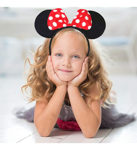 Minnie Mouse Taç Fare Tacı Kafa Bandı