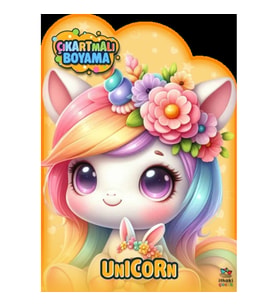Unicorn Zamanı – Çıkartmalı Boyama Kitabı