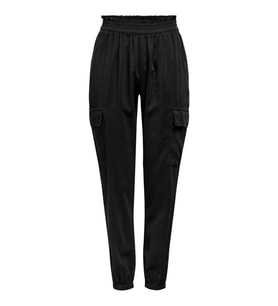 ONLARIS LIFE HW PB CARGO PANT CC WVN (Siyah)