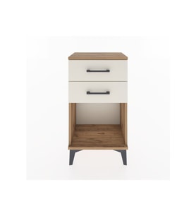 Arges Komodin 2 Çekmeceli 44x30x80 Çam-Aytaşı
