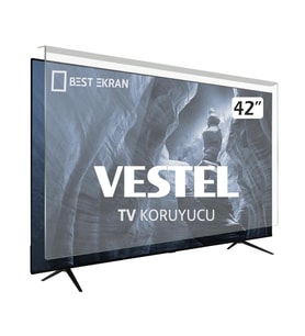 VESTEL 42U9510 TV EKRAN KORUYUCU - Vestel 42" inç 106 Ekran Şeffaf Koruma paneli