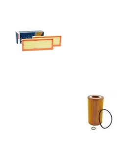 Bosch Filtre Bakım Seti Mercedes S Serisi S 350 W221 2006-2012 Benzin Hava + Yağ filtre