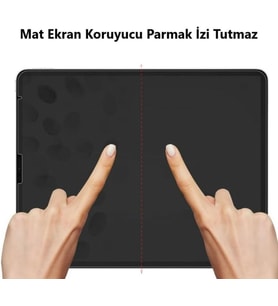 Lexroo Samsung Galaxy Tab S10 Plus İle Uyumlu Mat Ekran Koruyucu 9h Temperli Kırılmaz Esnek Nano Cam