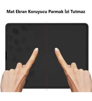 Lexroo Samsung Galaxy Tab S10 Plus İle Uyumlu Mat Ekran Koruyucu 9h Temperli Kırılmaz Esnek Nano Cam