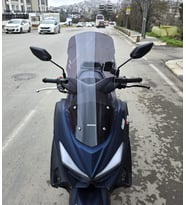 MOTOCAM Arora Max T Easy 125 Ön Cam 2022-2026 Model 65cm Füme Renkli 4mm ORTA BOYLU