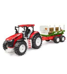 Bruder Roadmax Kütük Taşıyan Römorklu Traktör Br03453