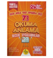 Türkçe Atölyesi 7.Sınıf Okuma Anlama Beceri Uygulamaları Fasikül