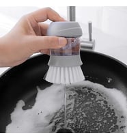 Mcg® Deterjan Hazneli Kolay Bulaşık Yıkama Fırçası Bulaşık Sünger