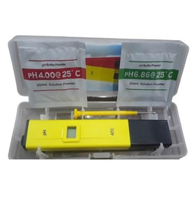 Reverse Osmosis Ph Metre Dijital Ph Ölçer 0 14 (Sarı)