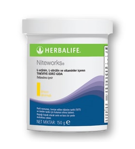 L-arjinin ve L-sitrülinli takviye edici gıda Niteworks® 150g