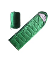 DFT Düz Başlık 190+30cm x75 Yeşil 5/15 Derece Uyku Tulumu