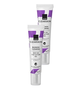 Clearskin Sivilce Lekesi Görünümünü Düzgünleştirmeye Yardımcı Jel 15ml İkili Paket