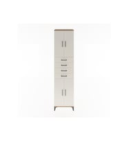 Hyperion Dolap 4 Raflı 4 Çekmeceli 4 Kapaklı 60x44x243 Çam-Aytaşı