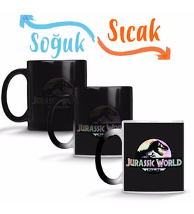 Jurassic World Sihirli Kupa Bardak Porselen