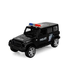 Maxx Wheels Işıklı Polis Jeep Model Arabalar 12 cm