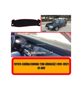 Toyota Carina /corona T190 Airbagsiz Ön Örtüsü Göğüs Panel Torpido Koruma Koruyucu Kılıfı Halısı