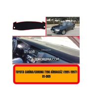 Toyota Carina /corona T190 Airbagsiz Ön Örtüsü Göğüs Panel Torpido Koruma Koruyucu Kılıfı Halısı