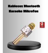 Karaoke Mikrofon Usb Aux Destekli Parti Eğlence İçin