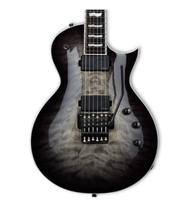 ESP E-II Eclipse Quilted Maple Charcoal Burst Elektro Gitar