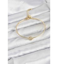 Yonca Model Gold Renk Kadın Bileklik - TJ-BB8232