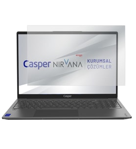 Casper Nirvana X700 Mat Ekran Koruyucu 15.6 inç Şeffaf 16:9 (Şeffaf Hologram)