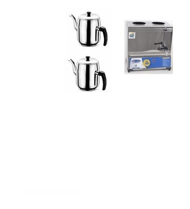 İDEAL ÇELİK 19 Litre Çay Kazanı Elektrikli Pleytsiz Çay Kazanı Çay Ocağı Sanayi Tipi-DEMLİK HEDİYELİ