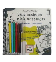 Akademi Çocuk Mini Set Ünlü Resimler Minik Ressamlar Kalemli 1159