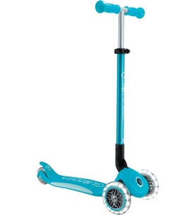 Elite Deluxe 3 Tekerlekli Katlanabilir Işıklı Mavi Scooter