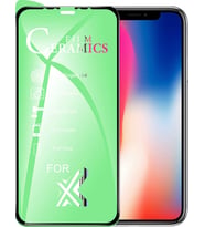 Apple Uyumlu   iPhone X Ekran Koruyucu 9D Seramik Nano Tam Kaplayan Kavisli