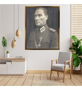 ÇERÇEVELİ ATATÜRK TABLO S680