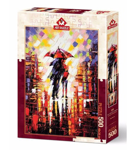 Art Puzzle Şemsiye Altındaki Aşk 500 Parça Puzzle