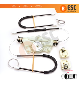 Seat Toledo MK2 1998-2004 Leon MK1 1999-2006 1M0837462A İçin Elektrikli Ön Sağ Cam Kriko Tamir Seti