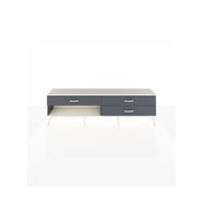Arges TV Ünitesi 3 Çekmeceli  176x30x51 Antrasit-Aytaşı/Antrasit