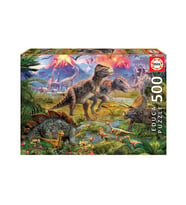 Educa Puzzle 500 Parça Dinosaur Gathering 15969