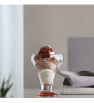 LAV Frosty Renkli Tabanlı 6'lı Dondurmalık-Tatlı Servisi (Çok Renkli)