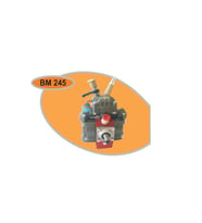 Bm-245 2 Pistonlu Membranlı Basınçlı İlaçlama Pompası Makinası