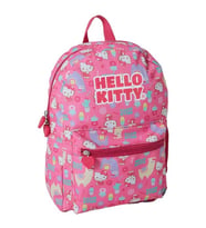 Hello Kitty Anaokul Çantası Pembe Çift Bölmeli