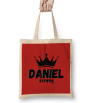 Daniel Name Personalized Custom Design Gift Baby-Gift For Him Bez Çanta Uzun Saplı