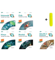 Palme 9.SINIF Joker Matematik Fen Türkçe Tematik Soru Kitabı Seti 5 Kitap Yeni