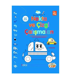 Nokta ve Çizgi Çalışmaları Mavi Kitap 0-6 Yaş Yayınları