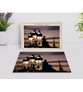 BK Home Paris Manzara 1000 Parça Profesyonel Puzzle-9