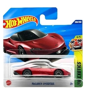 Hot Wheels - McLaren Speedtail - Kırmızı (1/64) 2025 Üretim