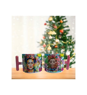 Ghostbastır Design Frida Kahlo Kupa Bardak Tek Adet 0150