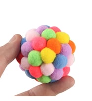 Schulzz Çıngıraklı Sesli Catnipli Kedi Topu (Pati Desenli)