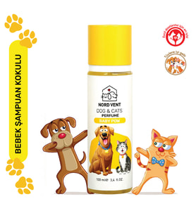 Bebek Şampuan Kokulu Kedi ve Köpek Parfümü 100 Ml