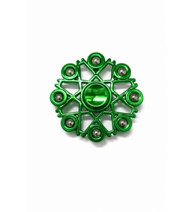 Metal Stres Çarkı Yeşil (Fidget Spinner) Dikkat Artırıcı & Rahatlatıcı Oyuncak