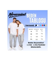 Unisex Tişört Smile Baskılı Basic Oversize Günlük Rahat %100