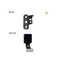 Samsung Galaxy S23 Ultra ile Uyumlu Kamera Lensi Full Siyah Kamera lensi sade lens kamera camı kamera merceği