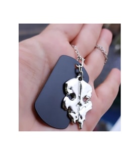Call Of Duty Ghost Kolye (Gümüş)